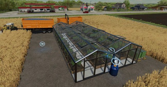 Мод теплица Fruit Greenhouse v1.1 Farming Simulator 22
