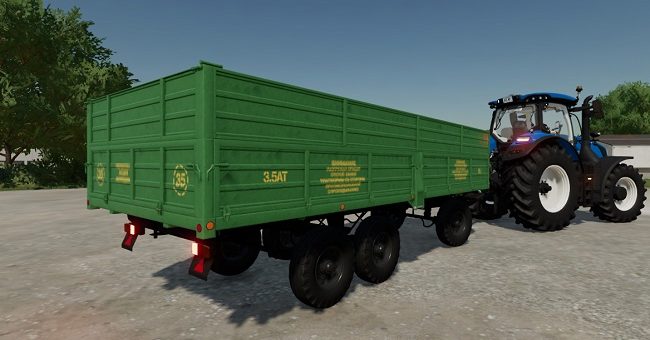 Мод прицеп 3ПТС-6.5 v1.0 Фермер Симулятор 22