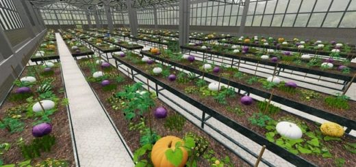Мод Industrial Greenhouse v3.1.1.0Farming Simulator 22