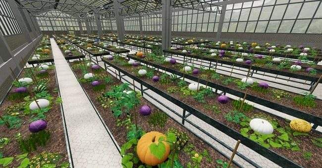 Мод Industrial Greenhouse v3.1.1.0Farming Simulator 22
