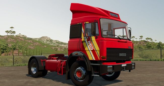 Мод тягач Iveco 190-38 v1.0 Farming Simulator 22