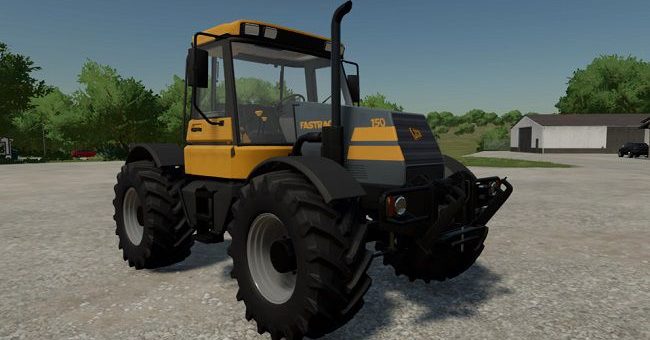 Мод трактор JCB Fastrac 150 v5.0 Farming Simulator 22