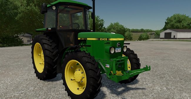Мод трактор John Deere 2040 Series v1.0 Farming Simulator 22