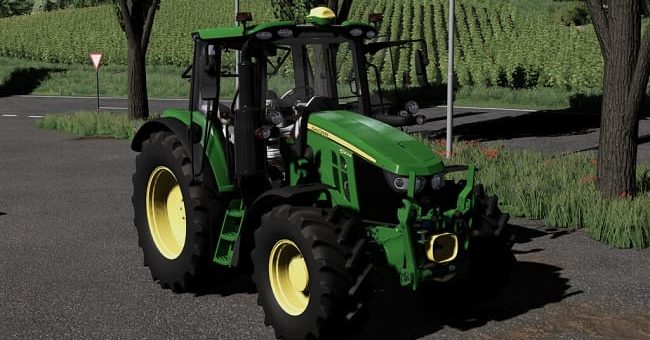Мод трактор John Deere 6M Series v1.0 Farming Simulator 2022