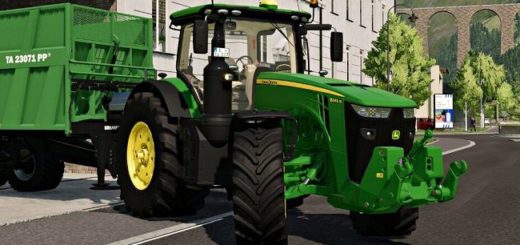 Мод трактор John Deere 8R 2016 v1.1.2 Farming Simulator 2022