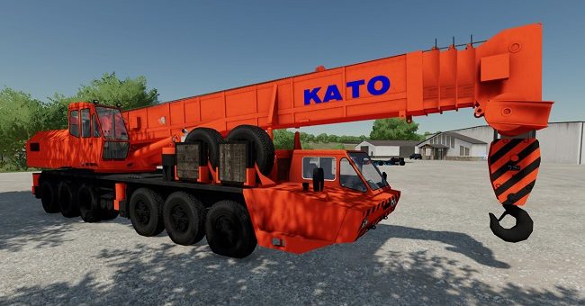 Мод кран Kato NK 750 YS-L v1.0 Farming Simulator 2022