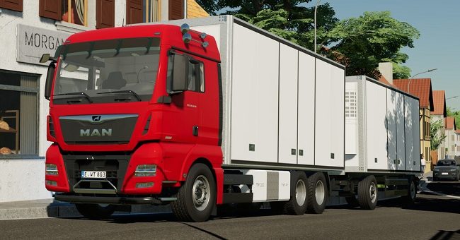 Мод грузовик MAN TGX 26640 Box Pack v1.0 FS22