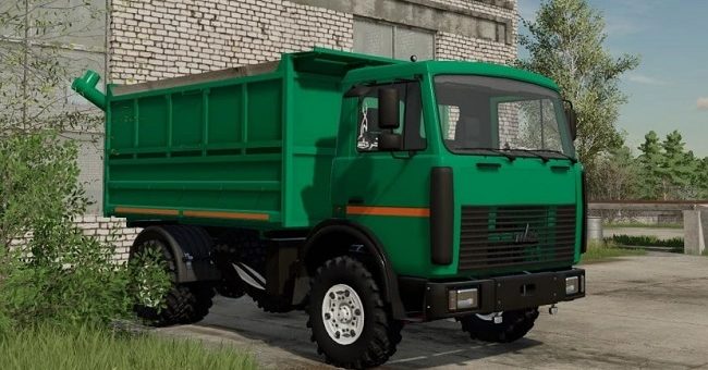 Мод грузовик МАЗ-5551A2 v1.0 Фермер Симулятор 22