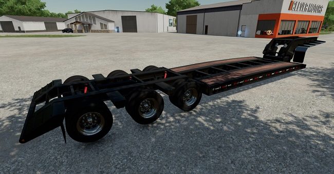 Мод прицеп Pacesetter lowboy v1.0 Farming Simulator 22