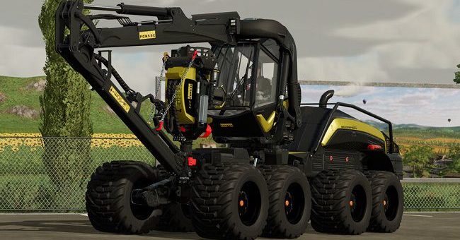 Мод харвестер Ponsse ScorpionKing v1.0.3.0 Farming Simulator 22