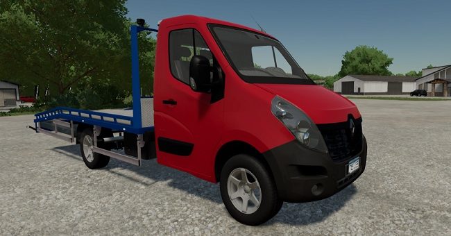 Мод эвакуатор Renault Master 2018 Tow Truck v1.0 FS22
