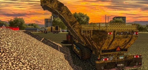 Мод прицеп Ropa RootCrop Cart v1.0 Farming Simulator 22