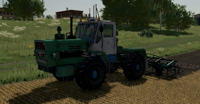 Мод трактор ХТЗ Т150К v1.0 Фарминг Симулятор 22
