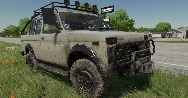 Мод авто Used Lada Niva v1.0 Фарминг Симулятор 22