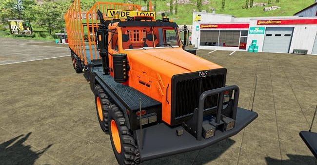 Мод грузовик Western Twin-Steer Truck v1.0 Farming Simulator 22