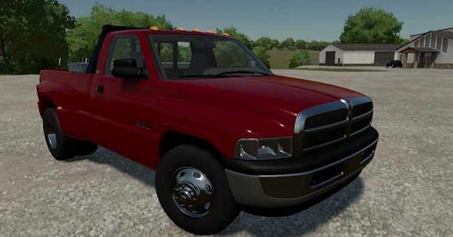 Мод авто 1999 Dodge Ram v1.0 Farming Simulator 22