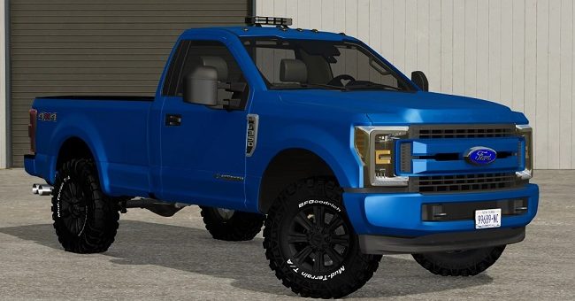 Мод авто 2019 Ford F-Series Single Cab v1.0 Farming Simulator 22