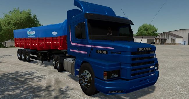 Мод ПАК MegaPack Scania Farm Centro Sul v1.0 Farming Simulator 22