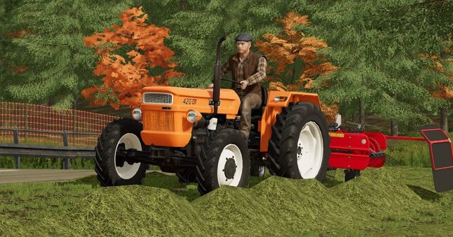 Мод трактор FIAT 420 1978-1984 v1.0 Farming Simulator 22