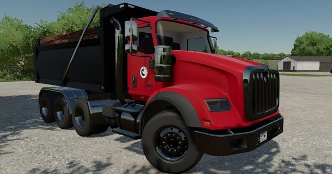 Мод самосвал HX 620 Dump Truck v1.0.0.0 Farming Simulator 22