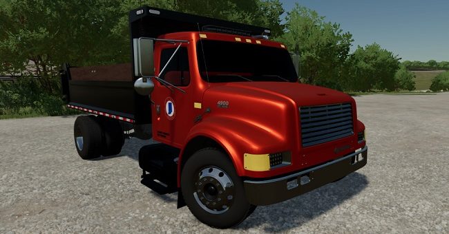 Мод самосвал IH4900 Single Axle Dump CHS v2.0 FS2022