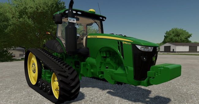 Мод трактор John Deere 8RT (2011-13) v1.0 Farming Simulator 22
