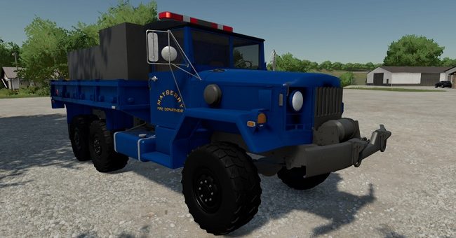 Мод грузовик M35 Brush Truck v1.0.0.0 Farming Simulator 22