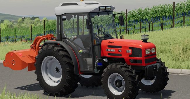 Мод трактор Same Golden 75 - 85 v1.0 Farming Simulator 22