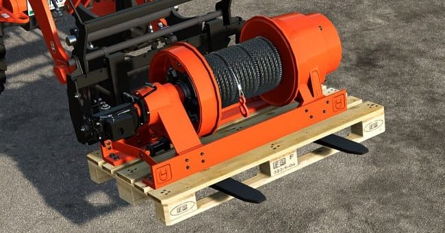 Мод лебедка TLX Fifth Wheel Winch v1.0 Farming Simulator 2022