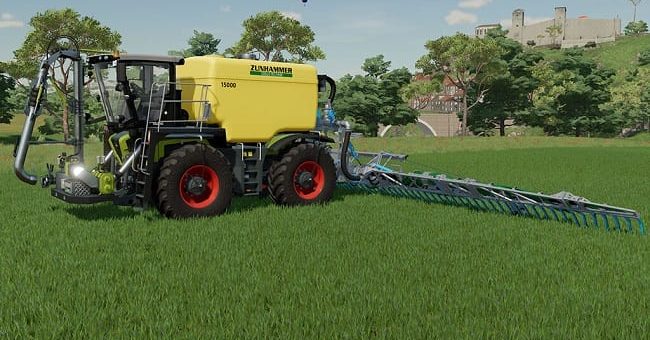 Мод CLAAS Xerion 3000 Saddle Trac v1.0 Farming Simulator 22
