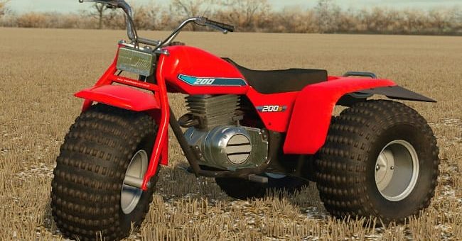 Мод Lizard ATC 200 Big Red v1.0 Farming Simulator 2022