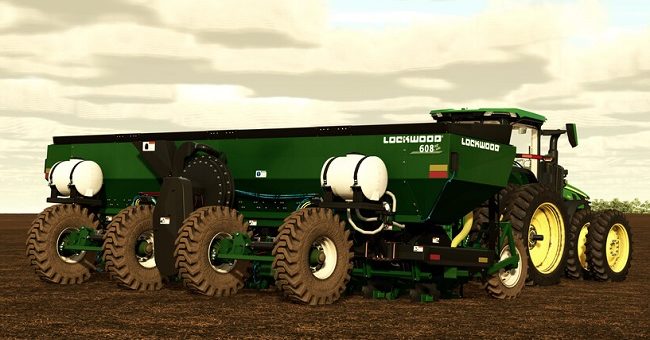 Мод сеялка Lockwood 608 Air Cup Planter v1.0 Farming Simulator 22