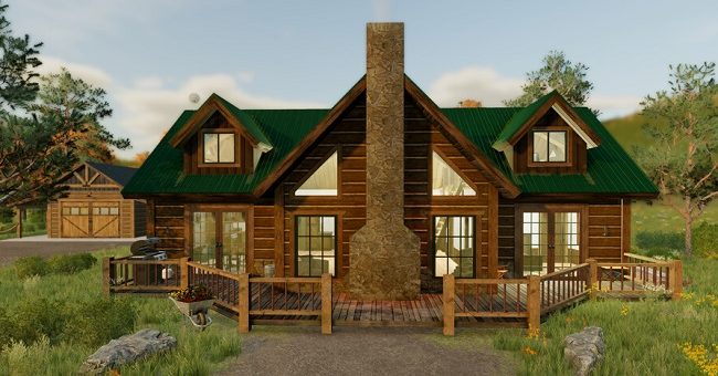 Мод дом Ranch House Pack v1.0 Farming Simulator 2022