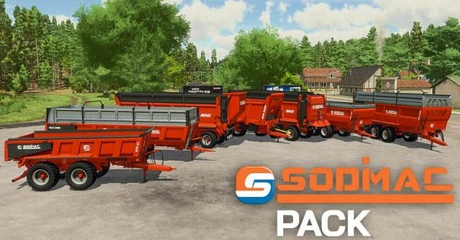 Мод ПАК Sodimac Pack v1.0 Farming Simulator 22